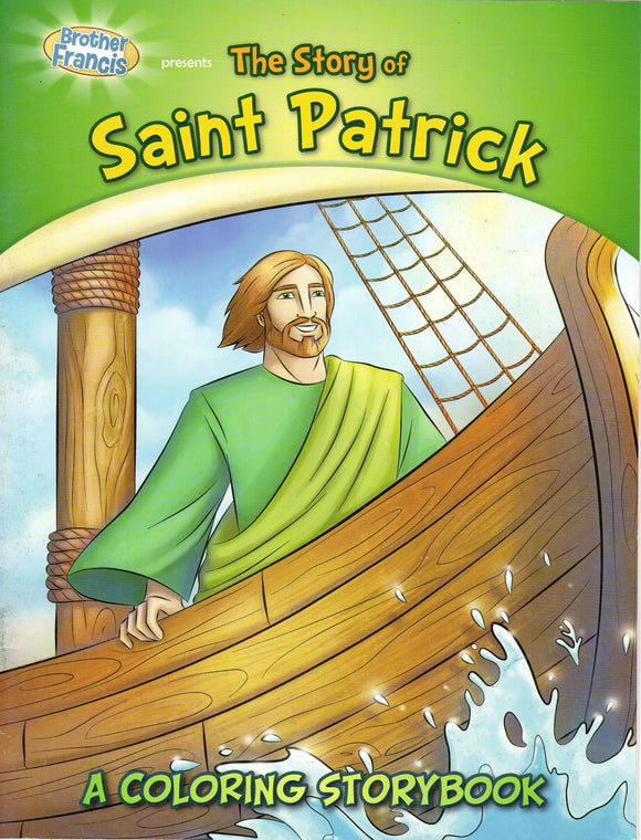 Brother Francis - The Story of Saint Patrick - A Colouring Storybook