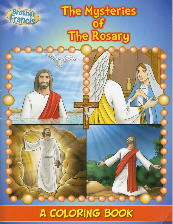 Brother Francis - The Mysteries of The Rosary Colouring Book