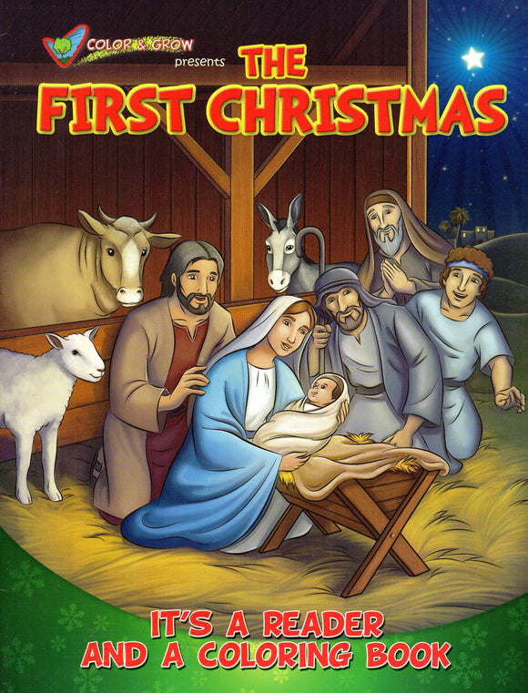 Brother Francis: The First Christmas Colouring Book