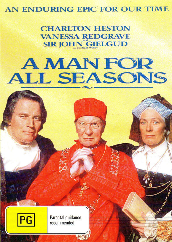 A Man for All Seasons DVD (Heston)