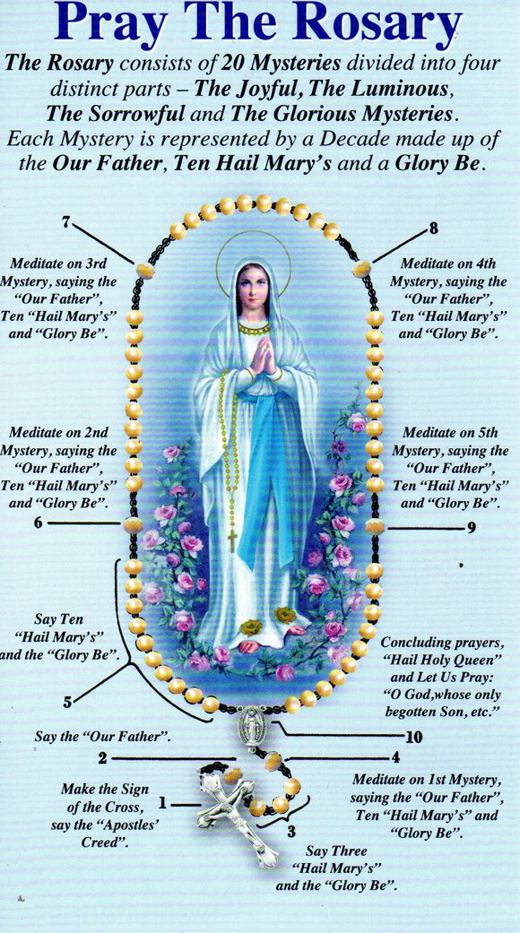 Leaflet - Pray the Rosary