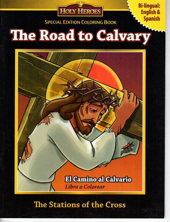 The Road to Calvary Colouring Book