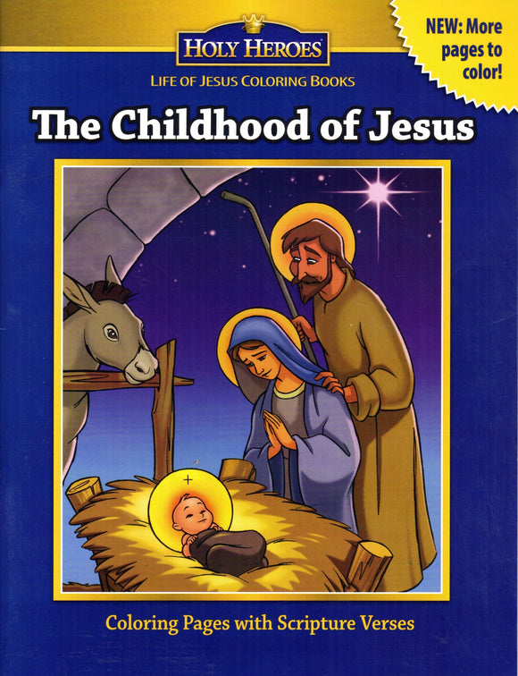 The Childhood of Jesus Colouring Book