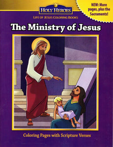 The Ministry of Jesus Colouring Book