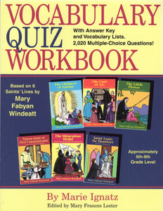 Vocabulary Quiz Workbook