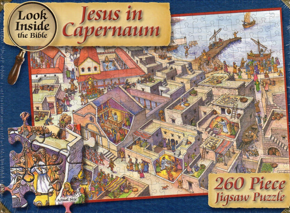 Jesus in Capernaum Jigsaw Puzzle