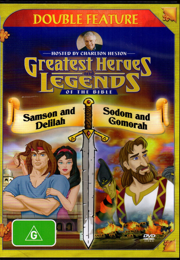 Greatest Heroes and Legends of the Bible - Samson and Delilah/Sodom and Gomorah DVD