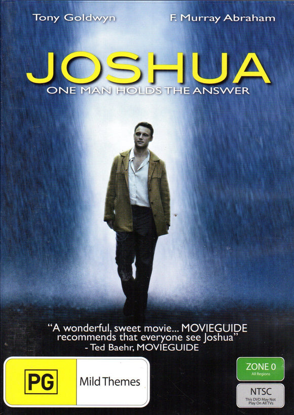 Joshua: One Man Holds the Answer DVD