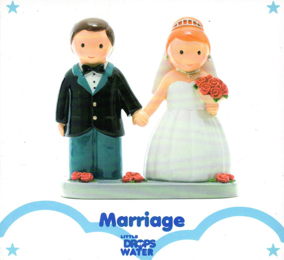 Statue - Marriage Cake Topper (Little Drops of Water) 100mm