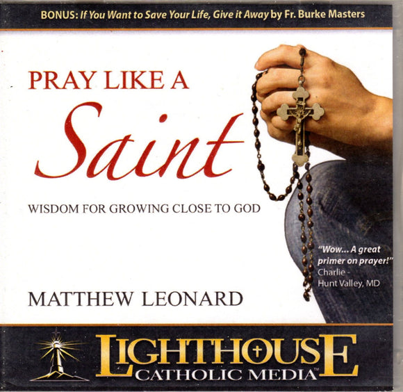 Pray Like a Saint CD