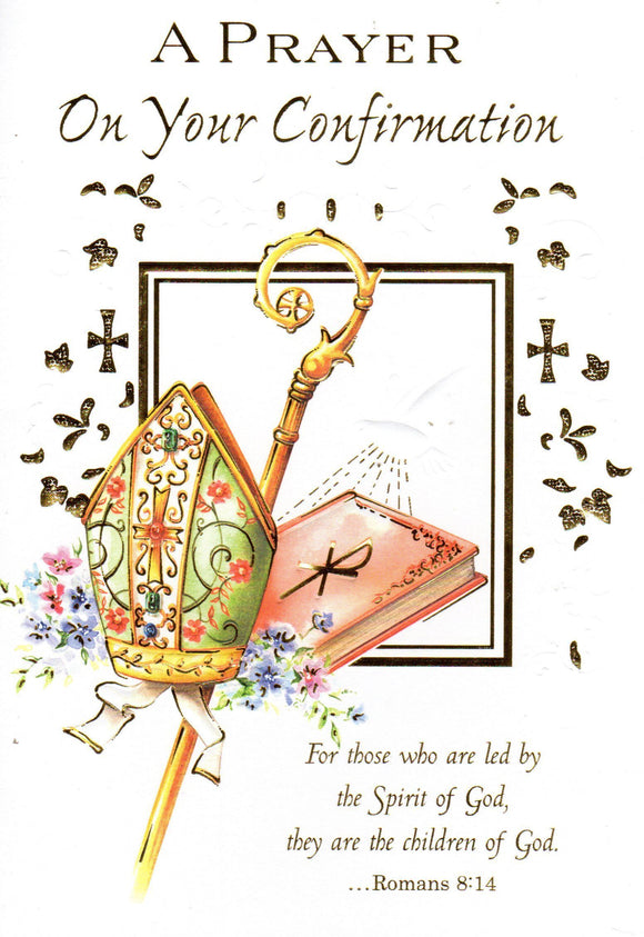 Greeting Card - A Prayer on Your Confirmation GC37086