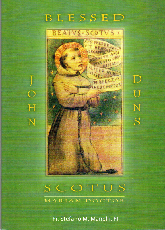 Blessed John Duns Scotus- Marian Doctor