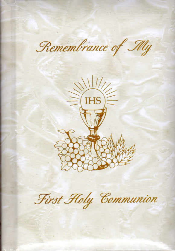 Marian Missal - First Holy Communion - White Marble
