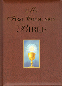 My First Communion Bible Burgundy