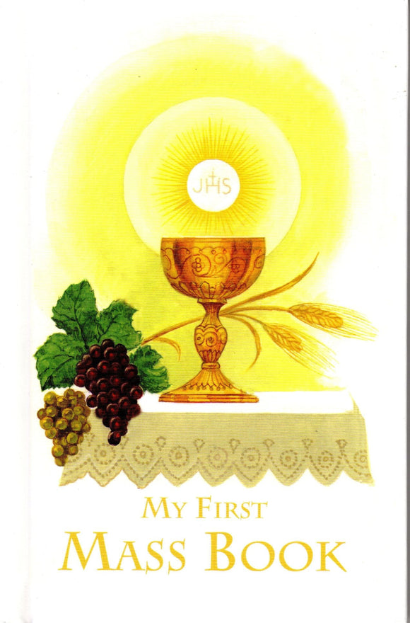 My First Mass Book Eucharist Edition White