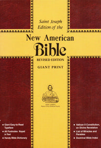 New American Bible Revised Edition Giant Print Imitation Leatherette