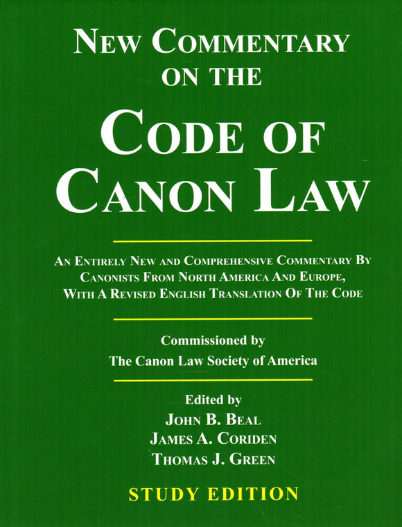 New Commentary on the Code of Canon Law