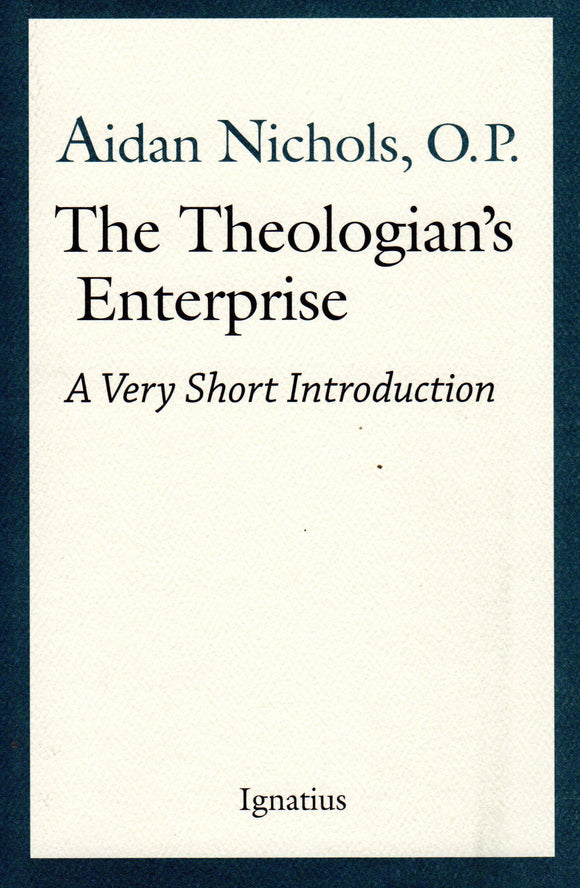 The Theologian's Enterprise: A Very Short Introduction