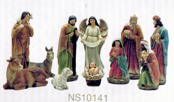 Nativity Set - 11 Piece 14cm