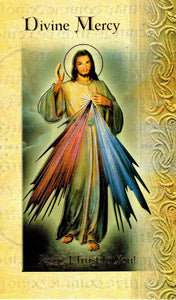 Prayer Card & Biography - The Chaplet of Divine Mercy