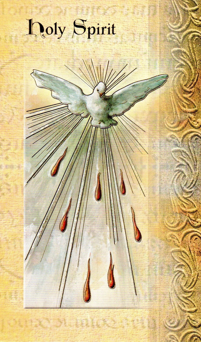 Prayer Card & Biography - Holy Spirit – Cardinal Newman Faith Resources Inc