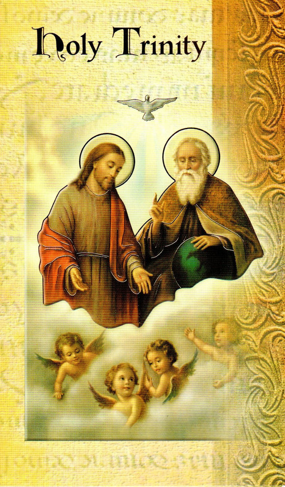 Prayer Card & Biography - Holy Trinity