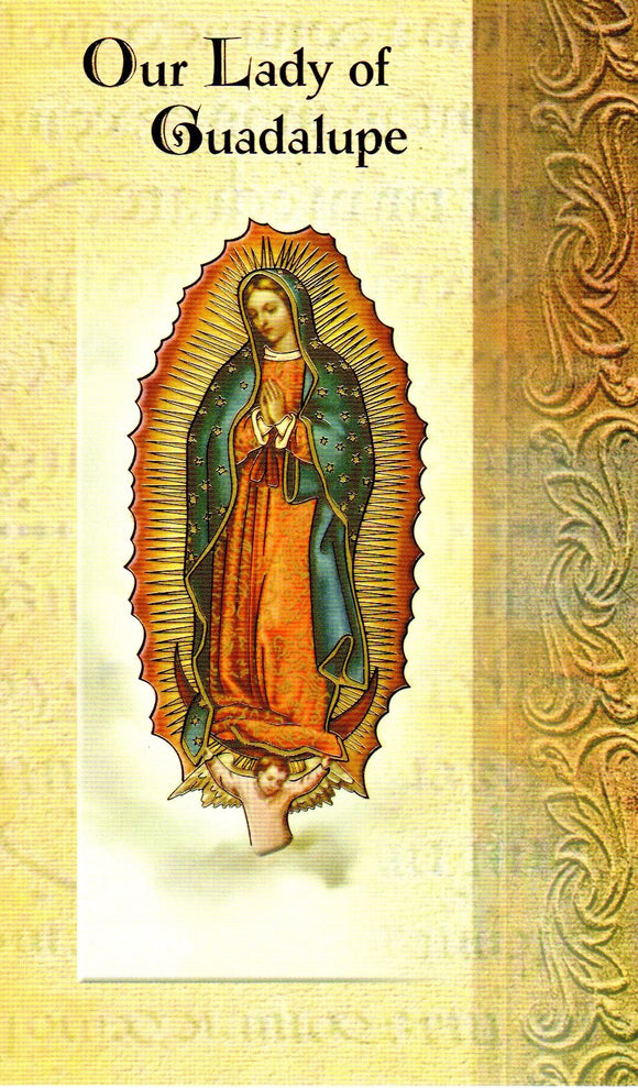 Prayer Card & Biography - Our Lady of Guadalupe