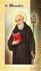 Prayer Card & Biography - St Benedict