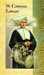 Prayer Card & Biography - St Catherine Laboure