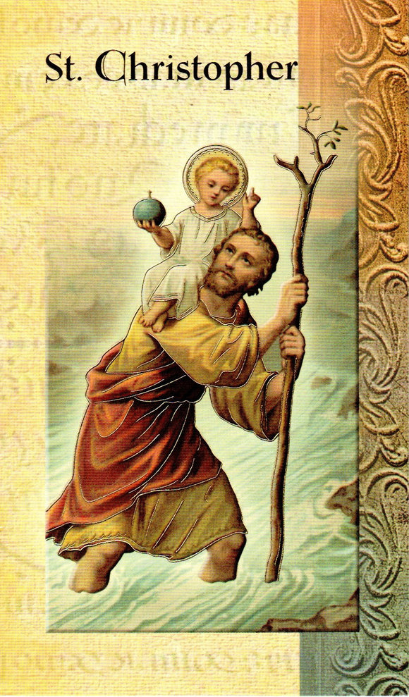 Prayer Card & Biography – St Christopher