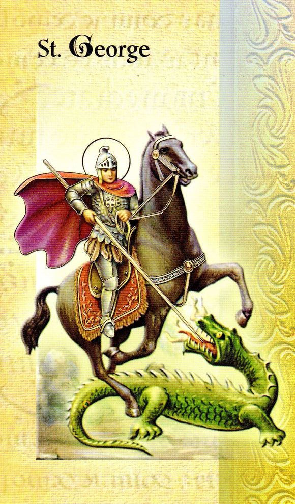 Prayer Card & Biography - St George