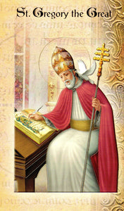 Prayer Card & Biography - St Gregory the Great