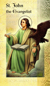 Prayer Card & Biography - St John the Evangelist