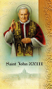 Prayer Card & Biography - St John XXIII