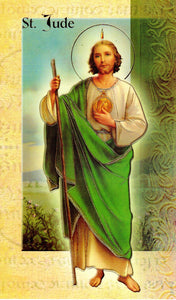 Prayer Card & Biography - St Jude