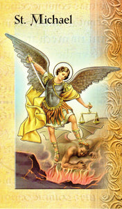 Prayer Card & Biography - St Michael