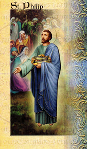 Prayer Card & Biography - St Philip