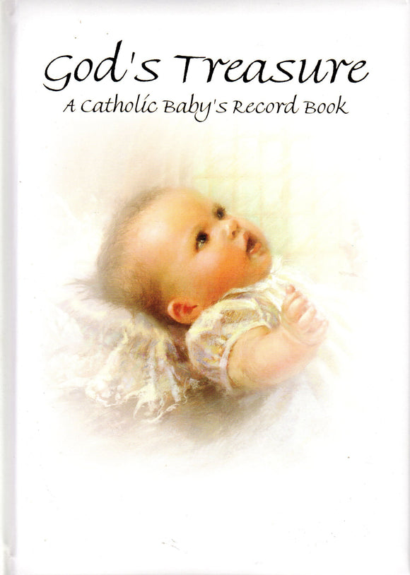 God's Treasure a Catholic Baby's Record Book