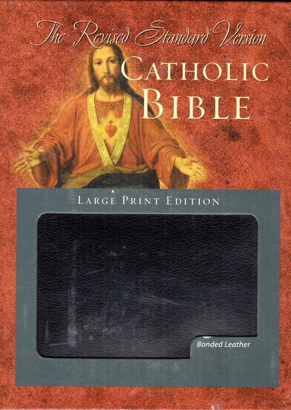 Catholic Bible RSV Large Print Bonded Leather