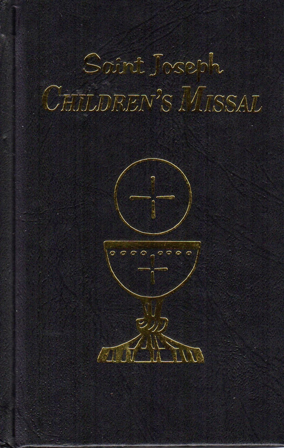 Saint Joseph Children's Missal Black HB