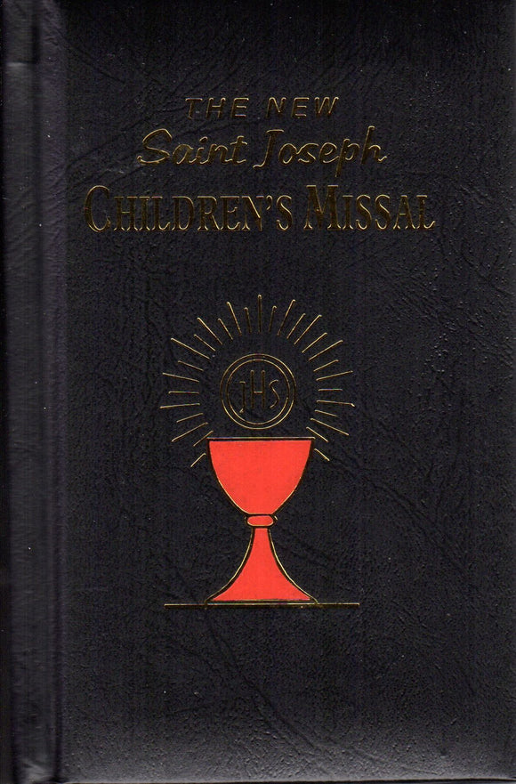 The New St Joseph Children's Missal Black