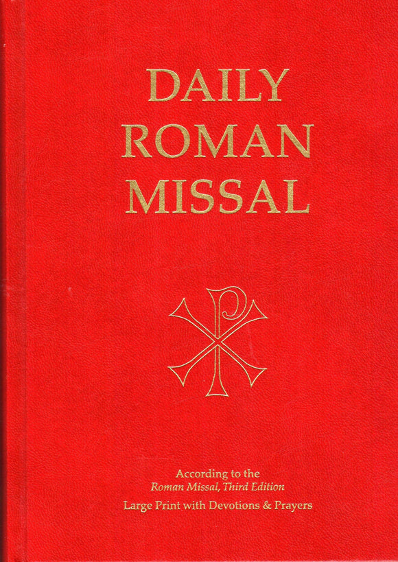 Daily Roman Missal Large Print with Devotions and Prayers