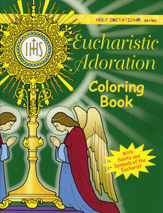 Eucharistic Adoration Colouring Book