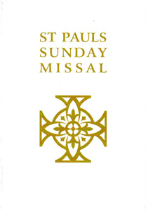 St Pauls Sunday Missal White with Case Presentation Edition Leatherette