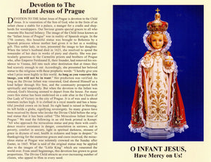 Poweful Novena to the Infant Jesus of Prague (For Cases of Urgent Need)