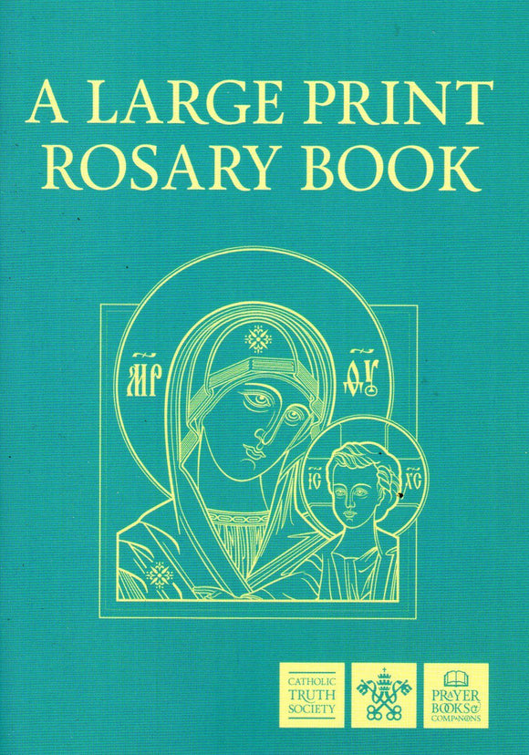 A Large Print Rosary Book