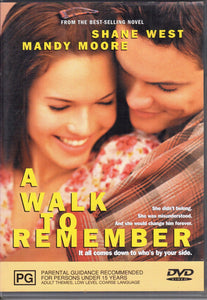 A Walk to Remember DVD