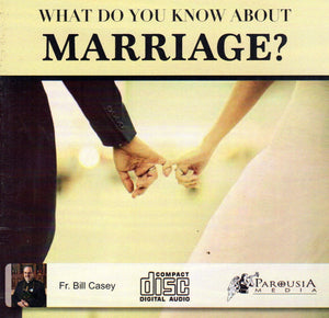 What Do You Know about Marriage? CD