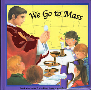 We Go to Mass (Puzzle Book)